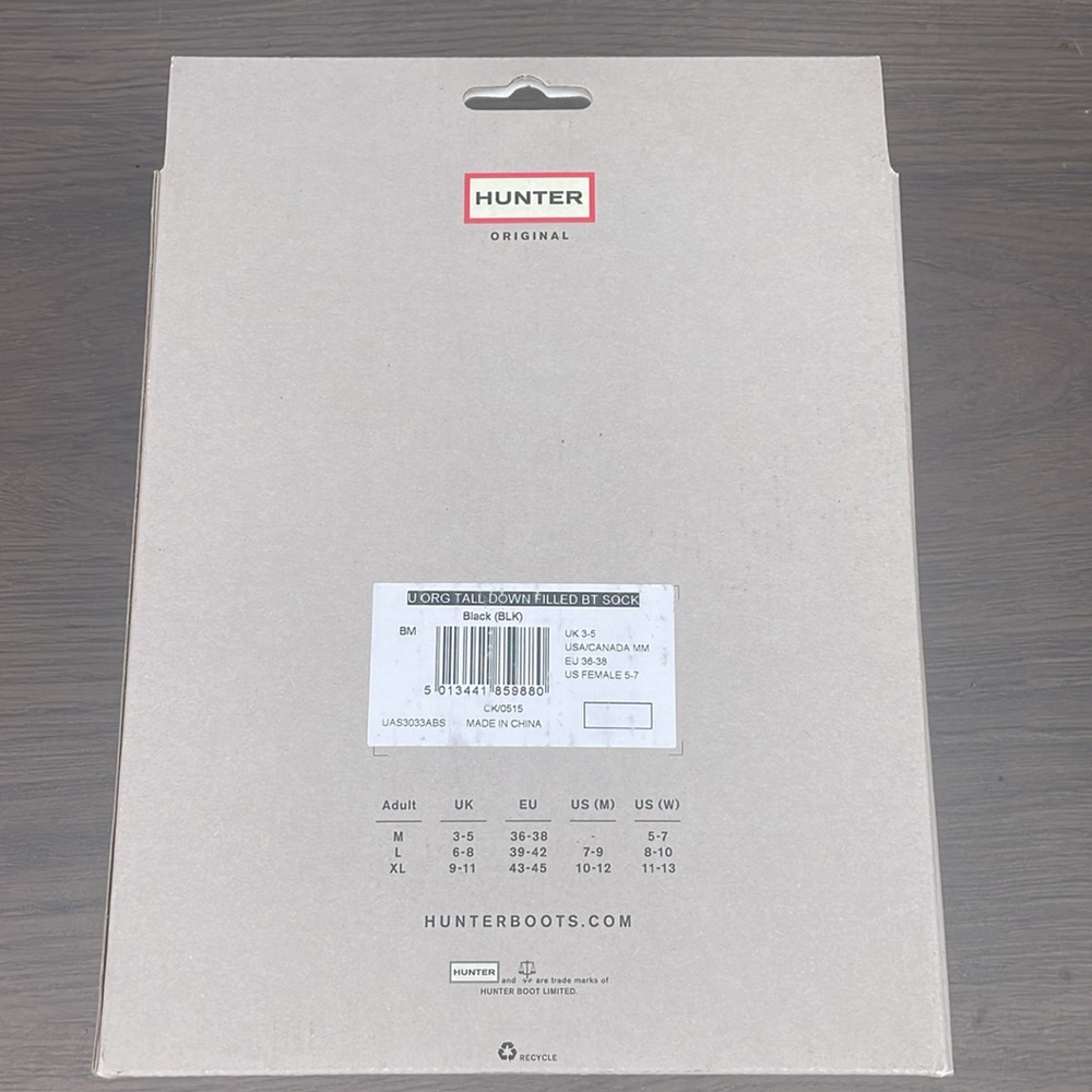 NIB Hunter Luxury Down Boot Socks - Picture 2 of 3